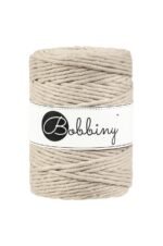 Шнур Bobbiny Macramé 5 мм Beige, 100 м