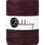 Шнур Bobbiny Macramé 5 мм Burgundy, 100 м