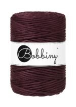 Шнур Bobbiny Macramé 5 мм Burgundy, 100 м
