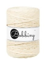 Шнур Bobbiny Macramé 5 мм Butter Yellow, 100 м