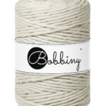 Шнур Bobbiny Macramé 5 мм Cashmere Beige, 100 м