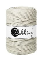 Шнур Bobbiny Macramé 5 мм Cashmere Beige, 100 м