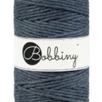 Шнур Bobbiny Macramé 5 мм Charcoal, 100 м