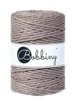 Шнур Bobbiny Macramé 5 мм Coffee, 100 м