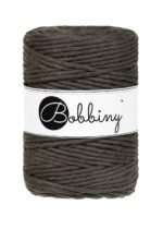 Шнур Bobbiny Macramé 5 мм Espresso, 100 м