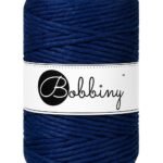 Шнур Bobbiny Macramé 5 мм Ink Blue, 100 м