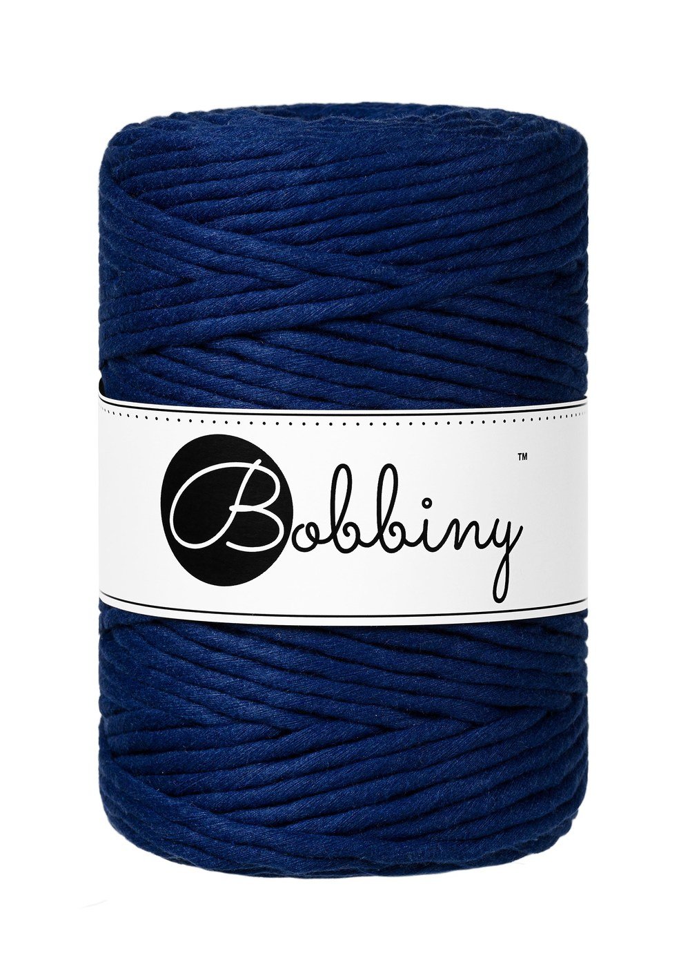 bobbiny-macrame-5mm-ink-blue-img Шнур Bobbiny Macramé 5 мм Ink Blue, 100 м - Зображення 1