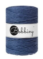 Шнур Bobbiny Macramé 5 мм Jeans, 100 м