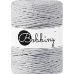 Шнур Bobbiny Macramé 5 мм Light Grey, 100 м