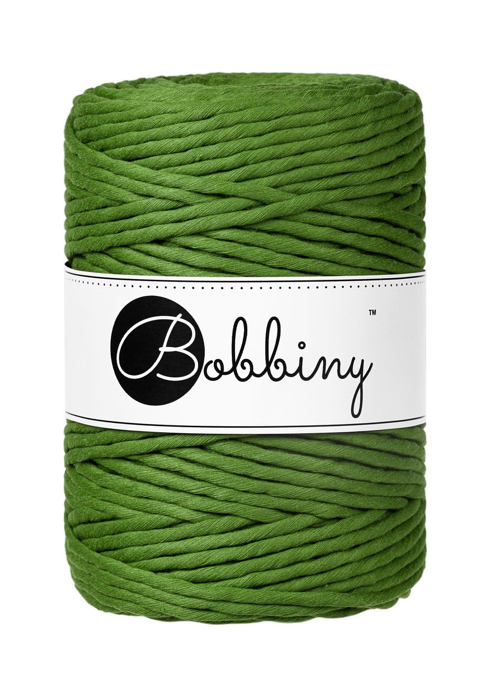 bobbiny-macrame-5mm-moss-green-img Шнур Bobbiny Macramé 5 мм Moss Green, 100 м - Зображення 1