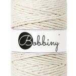 Шнур Bobbiny Macramé 5 мм Natural, 100 м