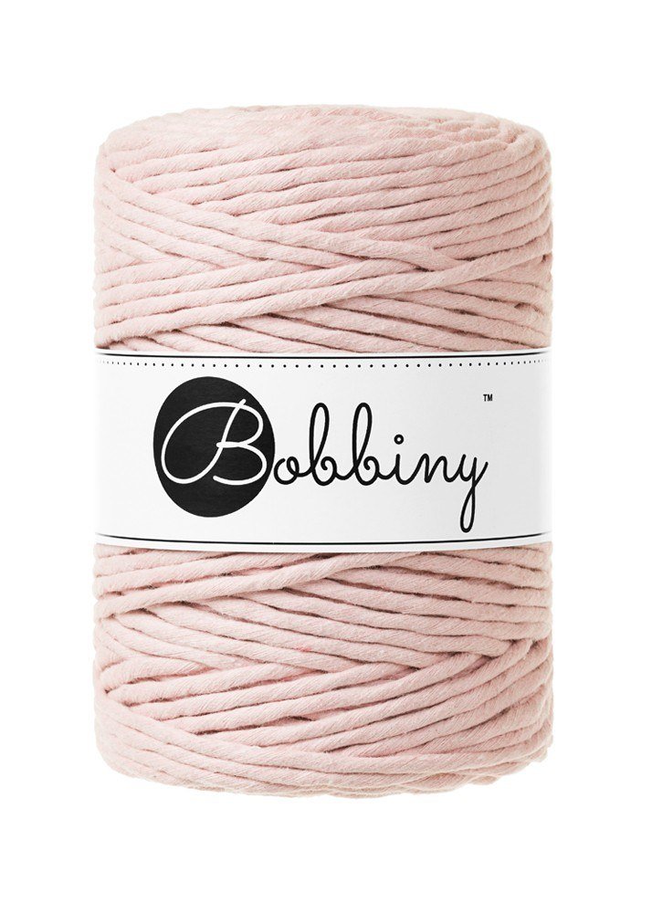 bobbiny-macrame-5mm-pastel-pink-img Шнур Bobbiny Macramé 5 мм Pastel Pink, 100 м - Зображення 1