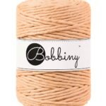Шнур Bobbiny Macramé 5 мм Peach Fuzz, 100 м