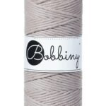 Шнур Bobbiny Macramé 5 мм Pearl, 100 м