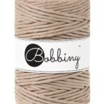 Шнур Bobbiny Macramé 5 мм Sand, 100 м