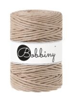 Шнур Bobbiny Macramé 5 мм Sand, 100 м