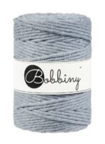 Шнур Bobbiny Macramé 5 мм Silver, 100 м