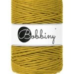 Шнур Bobbiny Macramé 5 мм Spicy Yellow, 100 м