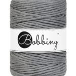 Шнур Bobbiny Macramé 5 мм Stone Grey, 100 м