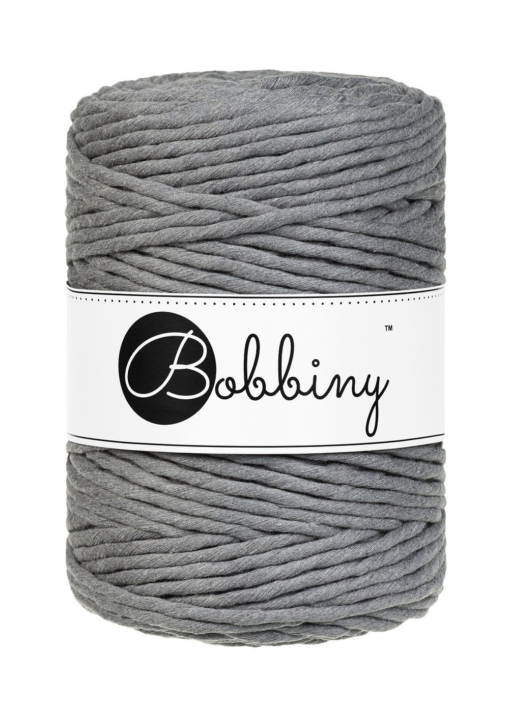 bobbiny-macrame-5mm-stone-grey-img Шнур Bobbiny Macramé 5 мм Stone Grey, 100 м - Зображення 1