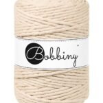 Шнур Bobbiny Macramé 5 мм Warm Beige, 100 м