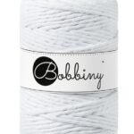 Шнур Bobbiny Macramé 5 мм White, 100 м