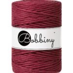Шнур Bobbiny Macramé 5 мм Wine Red, 100 м