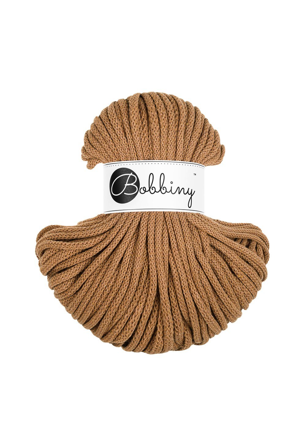 bobbiny-premium-5mm-50m-caramel-img Шнур Bobbiny Premium 5 мм Caramel, 50 м - Зображення 1