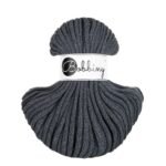 Шнур Bobbiny Premium 5 мм Charcoal, 50 м