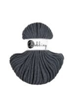 Шнур Bobbiny Premium 5 мм Charcoal, 50 м