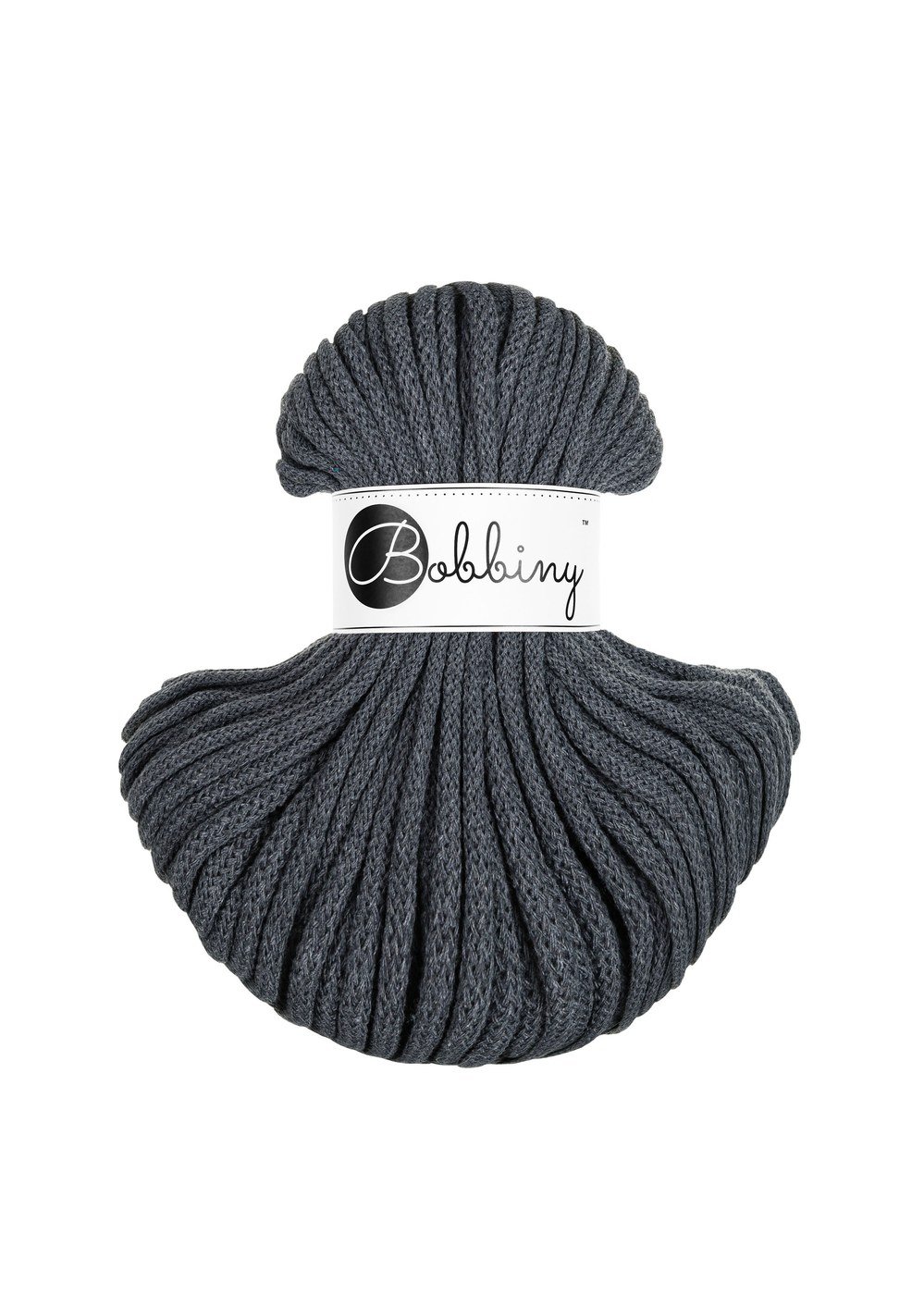 bobbiny-premium-5mm-50m-charcoal-img Шнур Bobbiny Premium 5 мм Charcoal, 50 м - Зображення 1