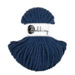 Шнур Bobbiny Premium 5 мм Jeans, 50 м