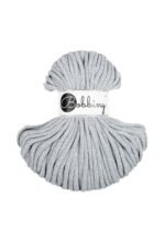Шнур Bobbiny Premium 5 мм Light Grey, 50 м