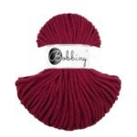 Шнур Bobbiny Premium 5 мм Wine Red, 50 м