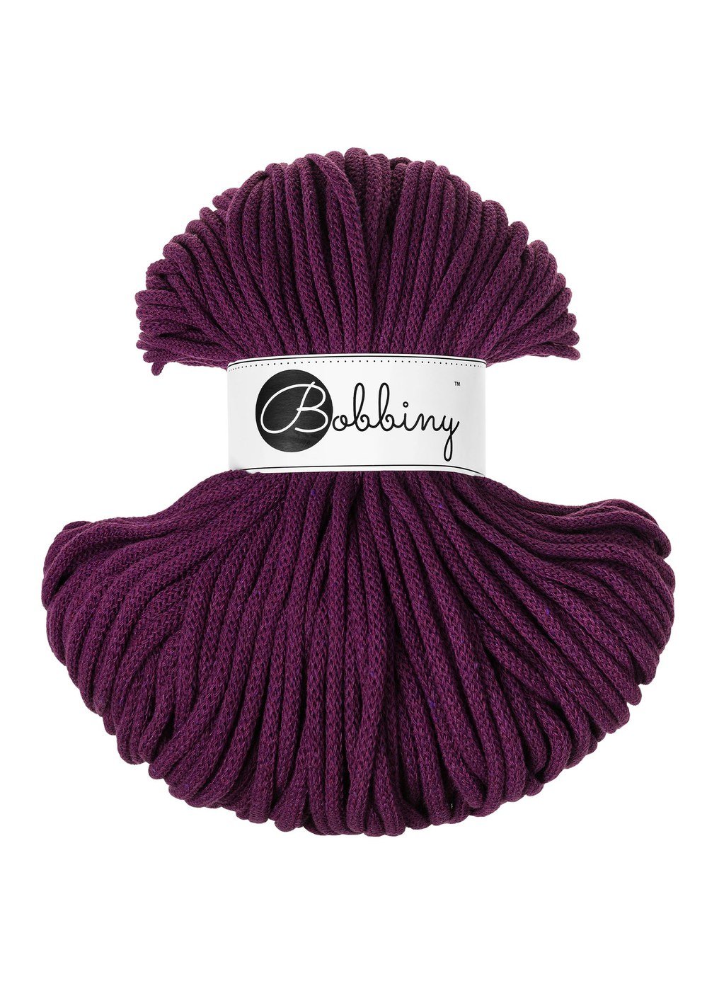 bobbiny-premium-5mm-aubergine-img Шнур Bobbiny Premium 5 мм Aubergine, 100 м - Зображення 1