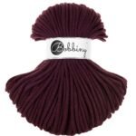 Шнур Bobbiny Premium 5 мм Burgundy, 100 м