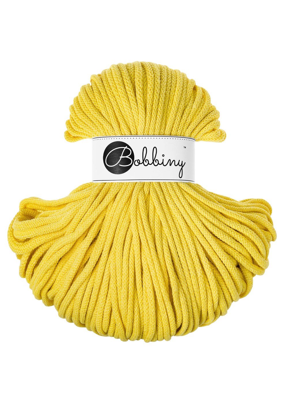 bobbiny-premium-5mm-canary-yellow-img Шнур Bobbiny Premium 5 мм Canary Yellow, 100 м - Зображення 1