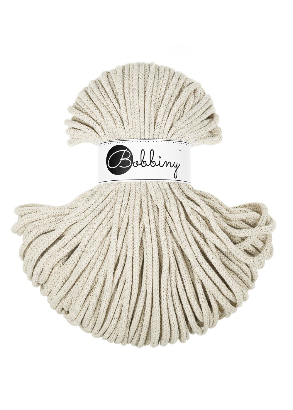 bobbiny-premium-5mm-cashmere-beige-img Шнур Bobbiny Premium 5 мм Cashmere Beige, 100 м - Зображення 1