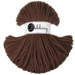 Шнур Bobbiny Premium 5 мм Chocolate Brown, 100 м