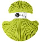 Шнур Bobbiny Premium 5 мм Dopamine Lime, 100 м