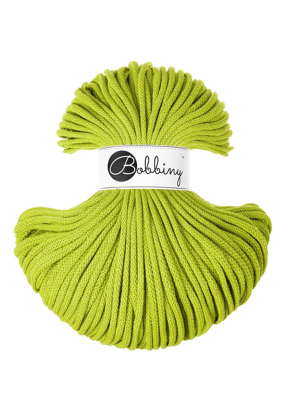 bobbiny-premium-5mm-dopamine-lime-img Шнур Bobbiny Premium 5 мм Dopamine Lime, 100 м - Зображення 1