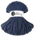 Шнур Bobbiny Premium 5 мм Jeans, 100 м