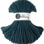 Шнур Bobbiny Premium 5 мм Peacock blue, 100 м