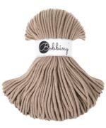 Шнур Bobbiny Premium 5 мм Sand, 100 м
