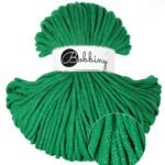 Шнур Bobbiny Premium 5 мм Shiny Jade Green, 100 м