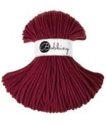 Шнур Bobbiny Premium 5 мм Wine Red, 100 м