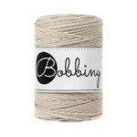 Шнур Bobbiny 3PLY 1,5 мм Beige, 100 м