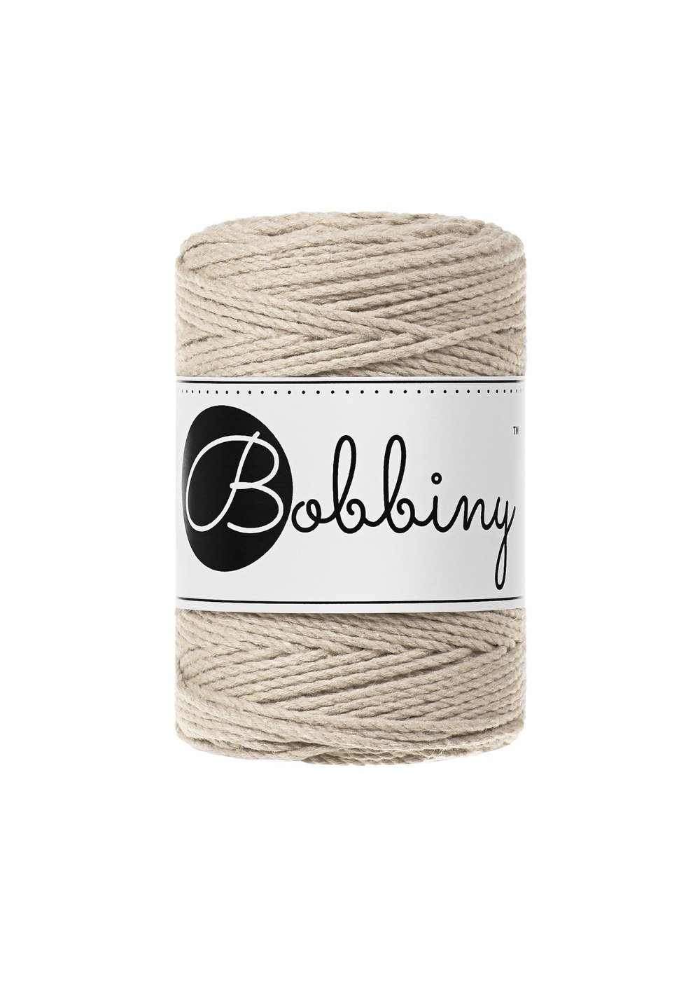 bobbiny-ropes-1-5mm-beige-img Шнур Bobbiny 3PLY 1,5 мм Beige, 100 м - Зображення 1