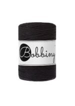 Шнур Bobbiny 3PLY 1,5 мм Black, 100 м