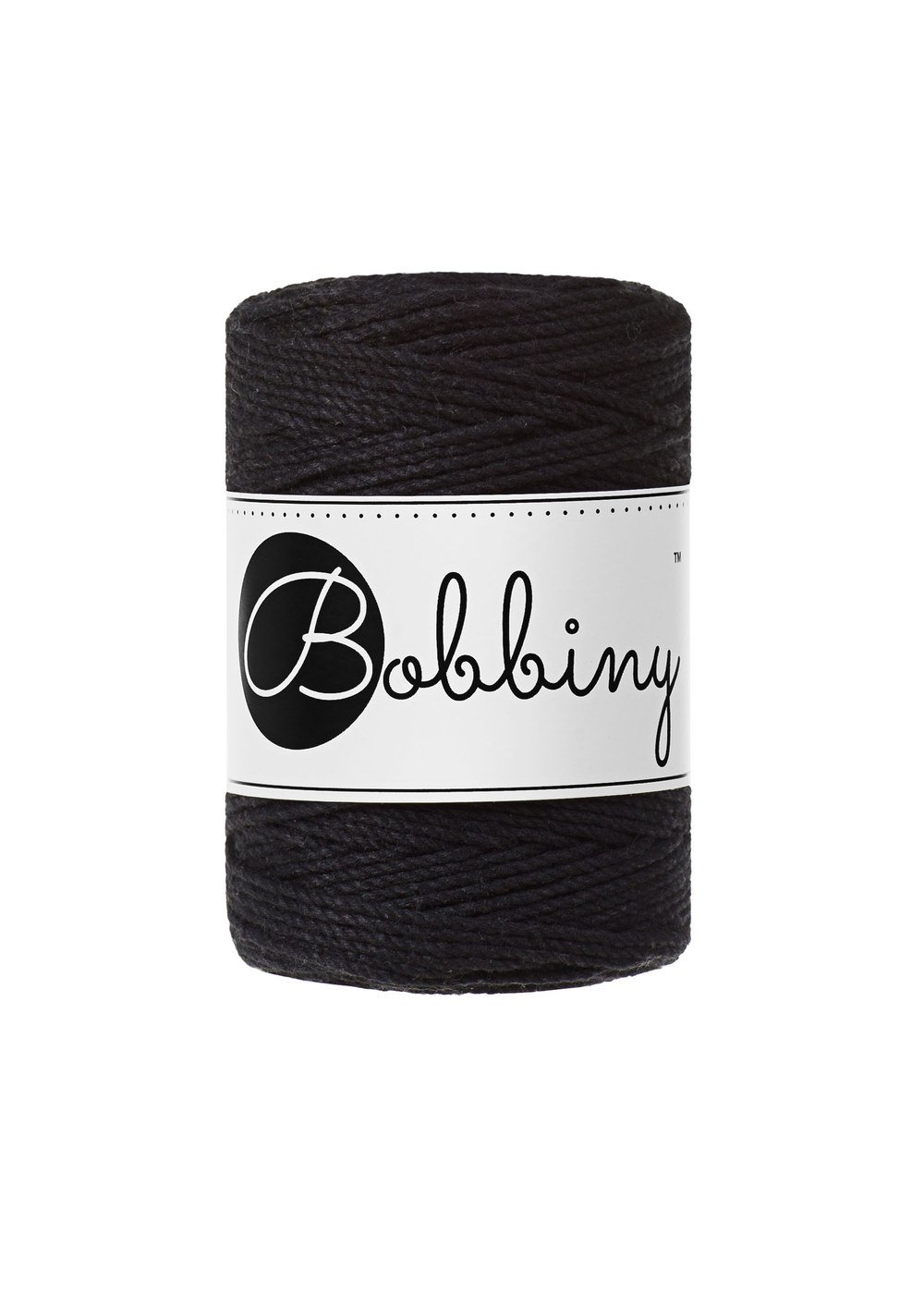 bobbiny-ropes-1-5mm-black-img Шнур Bobbiny 3PLY 1,5 мм Black, 100 м - Зображення 1